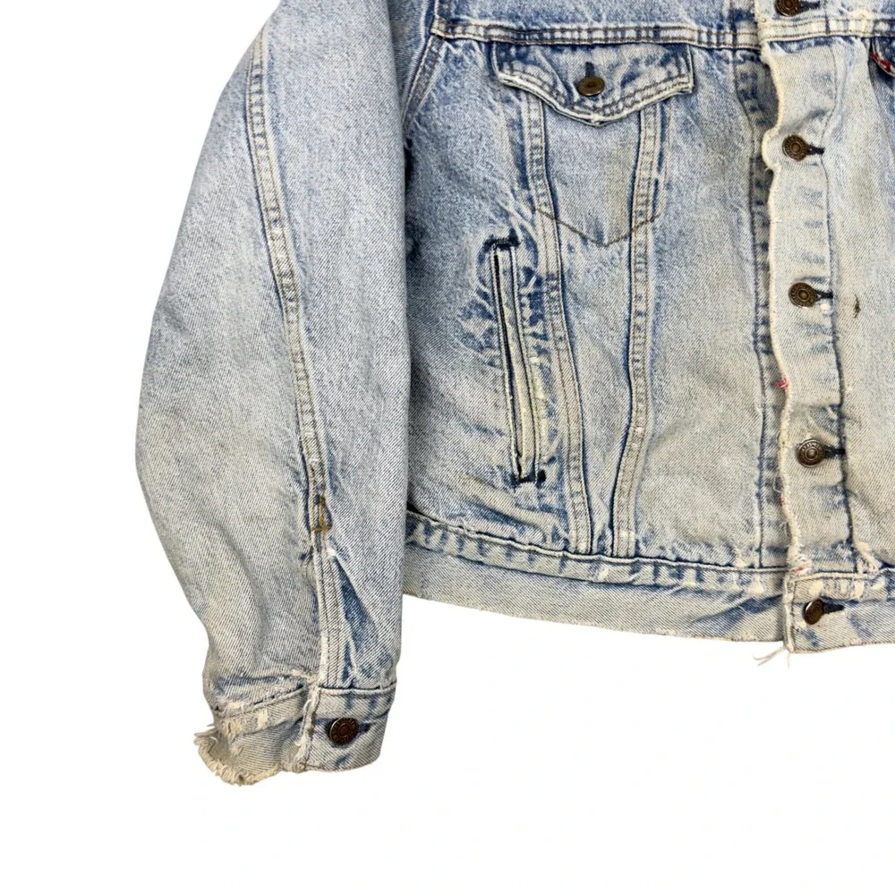 Levis heavy worn